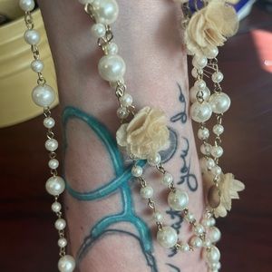 Cute faux pearl necklace